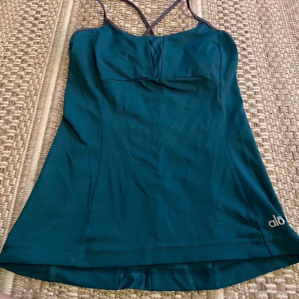 Alo built in bra workout top
